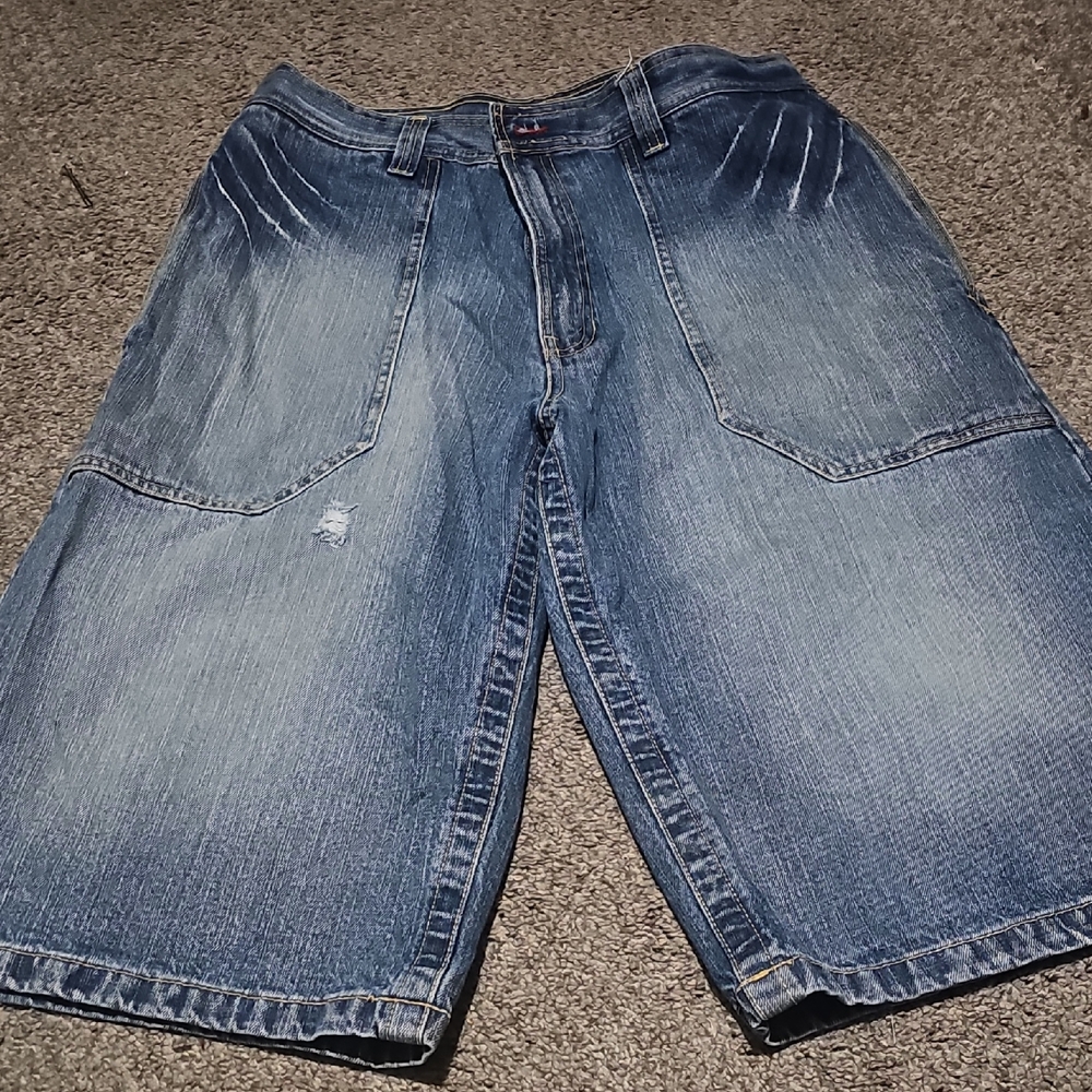 South Pole Blue Jean Shorts for Men